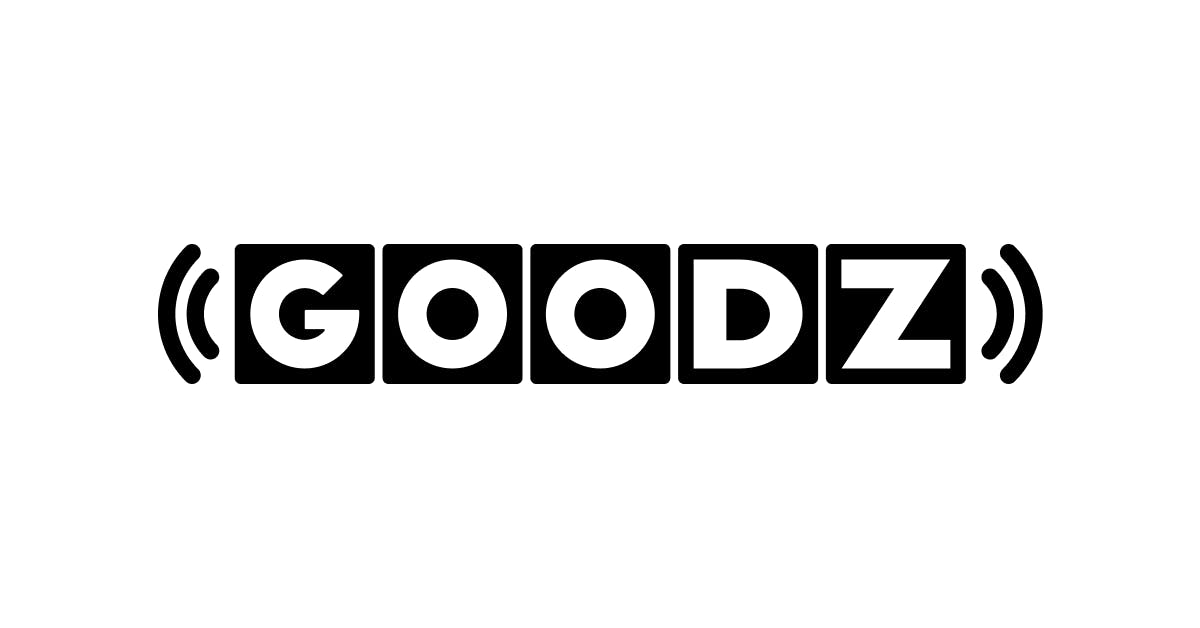 The Goodz logo on a white background