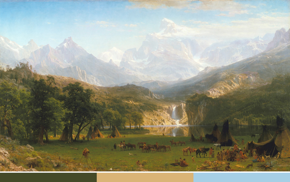 Yosemite Valley by Bierstadt