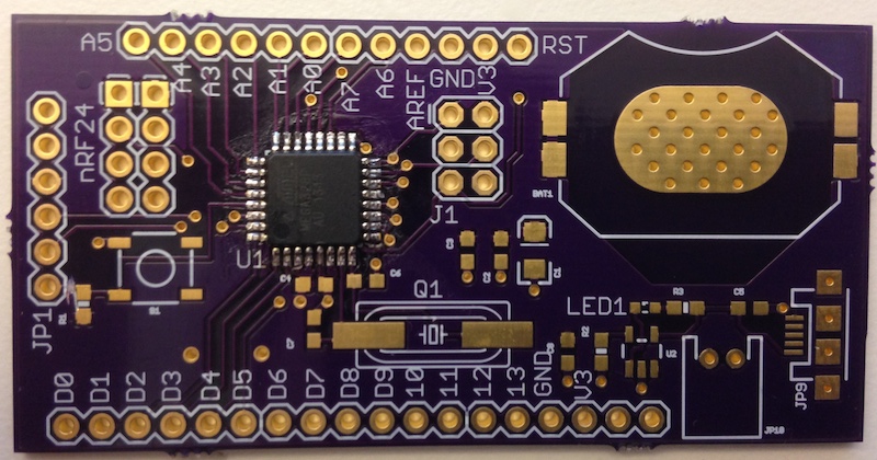 Sensor Board with chip soldered